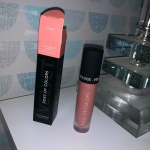 BNIB "PLUSH" VELVET MOUSSE LIPSTICK - DOSE OF COLORS
